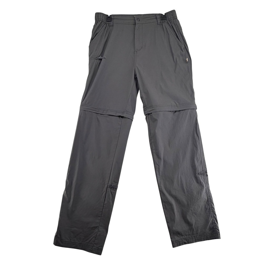 Dakota Grizzly Convertible Zip Off Cargo Hiking Pants Mens Large Gray Gorpcore